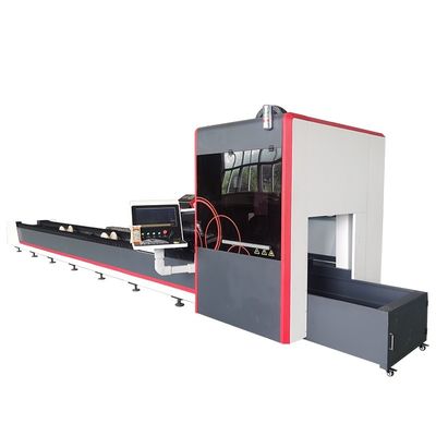 6000w CNC ফাইবার লেজার কাটার মেটাল শীট পাইপ SS FSCUT 3000C